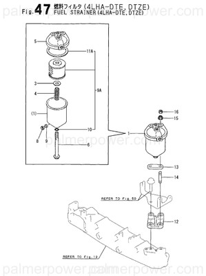 Order YANMAR 119175-55650 Bracket, Filter