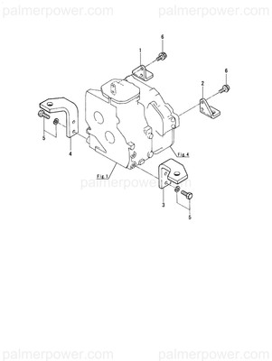 Order YANMAR 128170-08130 Foot, Mounting R B
