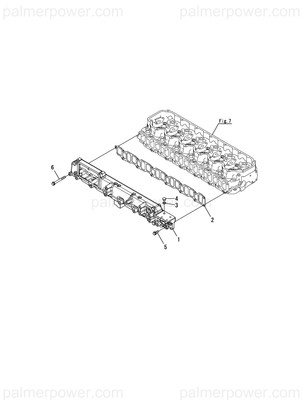 【なっお】②FB YANMAR 119775-12150 Gasket, Manifold | PalmerPower