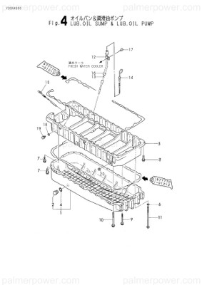 Order YANMAR 119593-34861 Dipstick, Oil