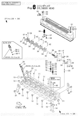 Order YANMAR 119574-11880 Seat, Valve