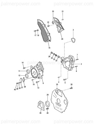 Order YANMAR 119770-90260 Bolt, Flange