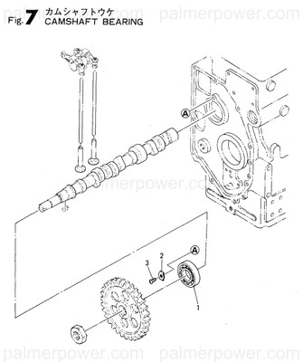 Order YANMAR 172400-02410 Bearing, Ball 6206