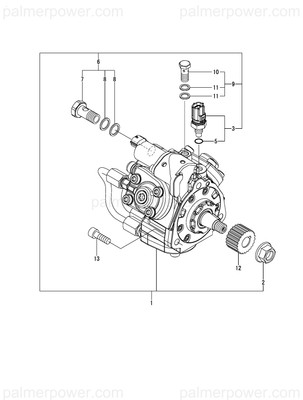 Order YANMAR 129978-51220 O-Ring, Temp Sensor