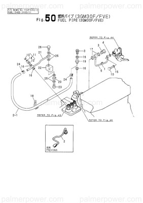 Order YANMAR 128390-59010 Pipe Assy, Fuel A