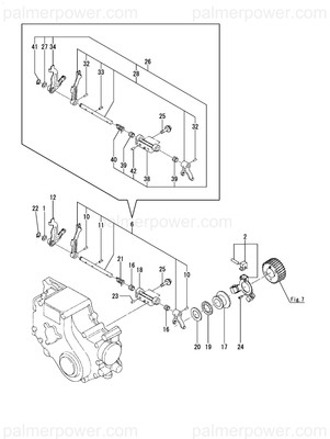 Order YANMAR 22322-030200 Pin, Taper 3X20