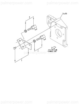 Order YANMAR 26206-120222 Bolt, M12X 22 Plated