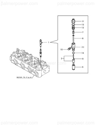 Order YANMAR 727697-53200 Valve Assy,Injection