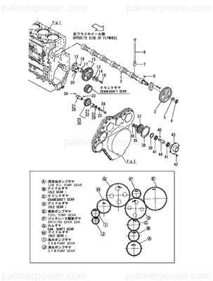 Order YANMAR 22512-100340 Key, 10X 34