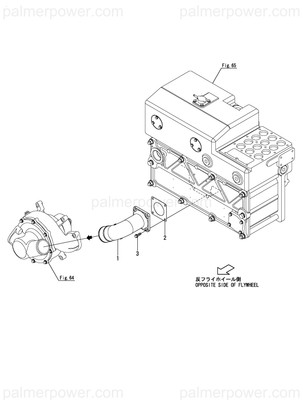 Order YANMAR 148960-49810 Packing, Tank Out A