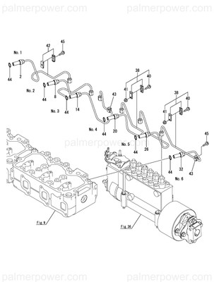 Order YANMAR 127698-59020 Pipe Assy, Injection