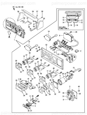 Order YANMAR 119593-91100 Box Assy, Switch