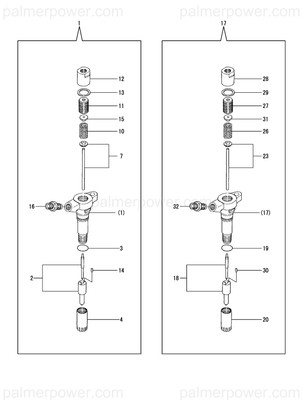 Order YANMAR 726677-53120 Valve Assy,Injection