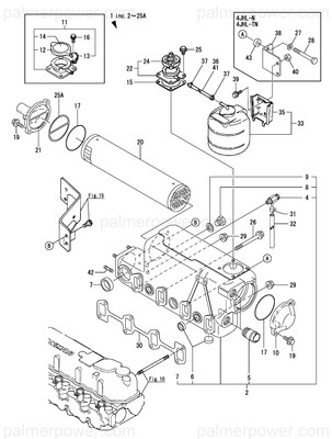 Order YANMAR 729495-44500 Cooler Assy, Water