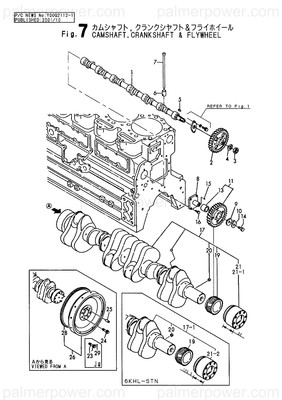 Order YANMAR 126616-14100 Gear, Camshaft