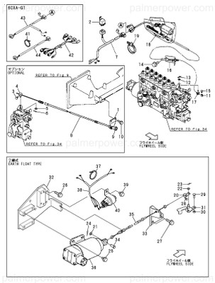 Order YANMAR 44100-502240 Wire