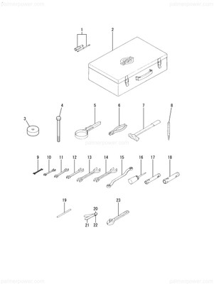 Order YANMAR 26116-081002 Bolt, M8X100 Plated