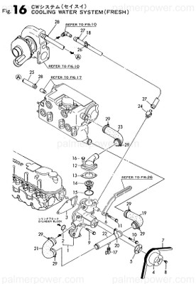 Order YANMAR 129156-44760 Washer, Fan