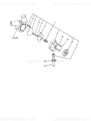 Order YANMAR 26116-060322 Bolt, M6X 32 Plated