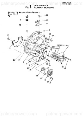 Order YANMAR 26226-120222 Stud, M12X 22