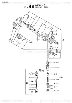 Order YANMAR 126630-32160 Bush, Gear