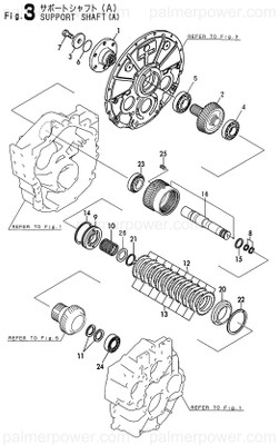 Order YANMAR 24141-303080 Bearing, 30308