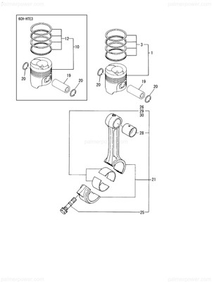 Order YANMAR 727610-23101 Rod Assy, Connecting