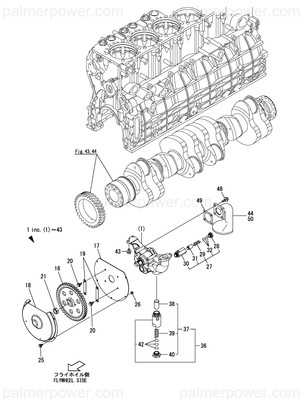 Order YANMAR 748620-32013 Pump Assy, Oil