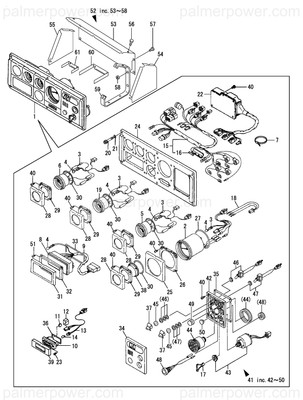 Order YANMAR 127692-91192 Panel, Instrument D