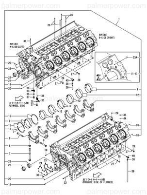 Order YANMAR 148960-01460 Gasket, Oil