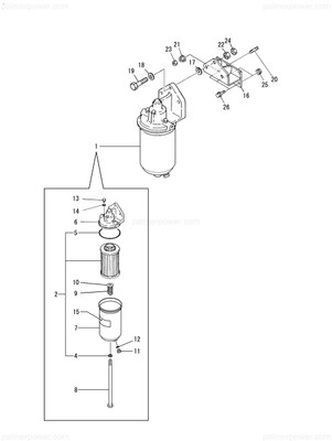 Order YANMAR 41650-551950 Washer, Seal