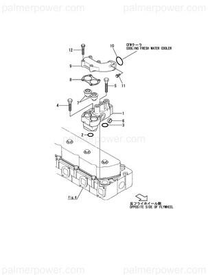 Order YANMAR 26116-120602 Bolt, M12X 60 Plated