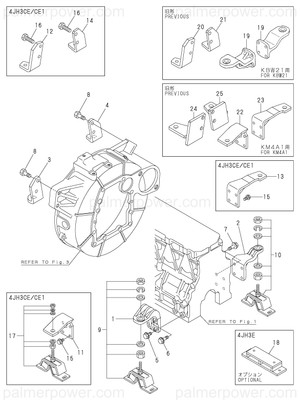 Order YANMAR 129670-08180 Foot, Mounting R