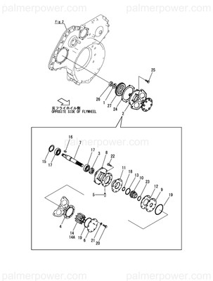 Order YANMAR 122510-14130 Washer