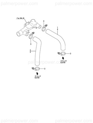 Order YANMAR 126677-49630 Hose, Clutch Outlet