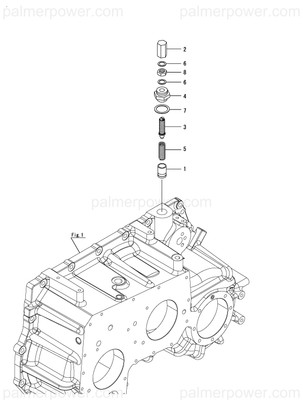 Order YANMAR 135655-84310 Support, Screw