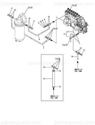 Order YANMAR 128628-59090 Pipe, Overflow