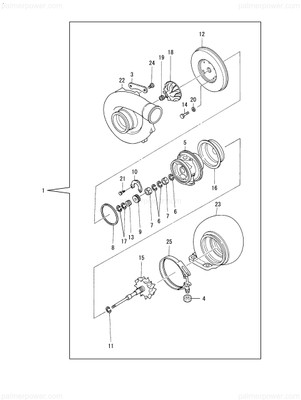 Order YANMAR X4005800000 Nut, Lock