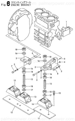 Order YANMAR 127675-01060 Foot, Mounting A