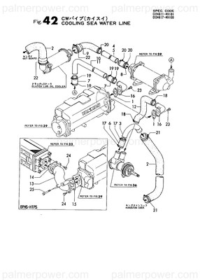 Order YANMAR 127610-35040 Gasket, Pump