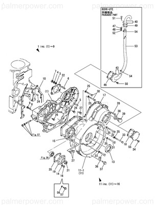 Order YANMAR 127620-09360 Gasket, Tachometer