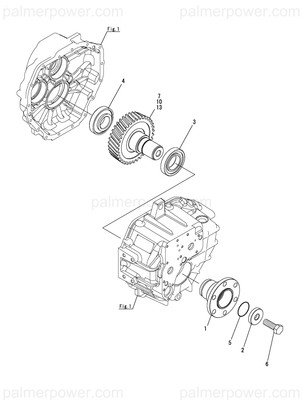 Order YANMAR 24142-302110 Bearing, 30211H