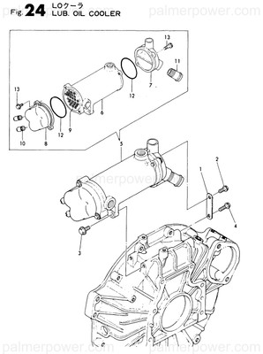 Order YANMAR 129474-33020 Cover, Cooler A