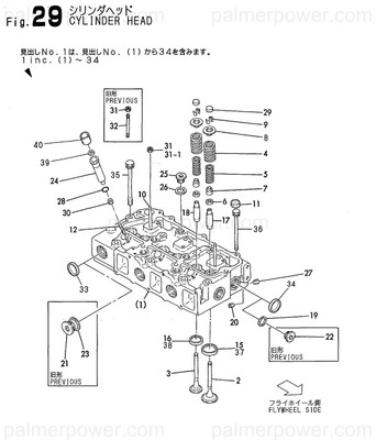 Order YANMAR 126630-11180 Retainer, Spring