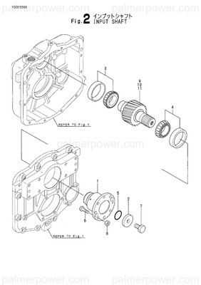 Order YANMAR 24142-303090 Bearing, 30309H