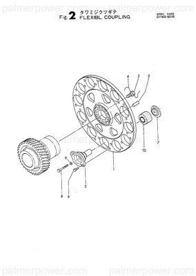 Order YANMAR 26156-200506 Bolt, M20X 50 Plated