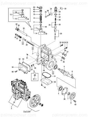 Order YANMAR 129155-51200 Tappet Assy, Roller