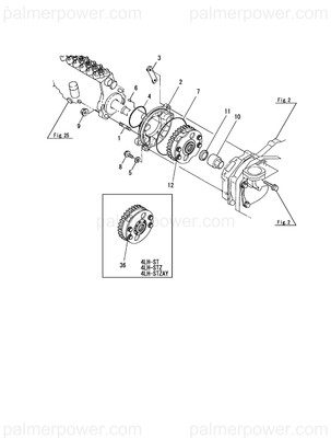 Order YANMAR 26226-100322 Stud, M10X 32