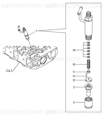 Order YANMAR 729602-53101 Valve Assy,Injection