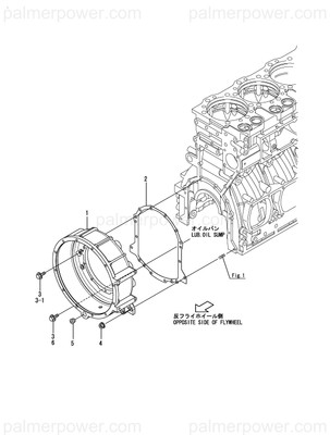 jazzuページ YANMAR 148620-01400 Gasket, Side Cover | PalmerPower